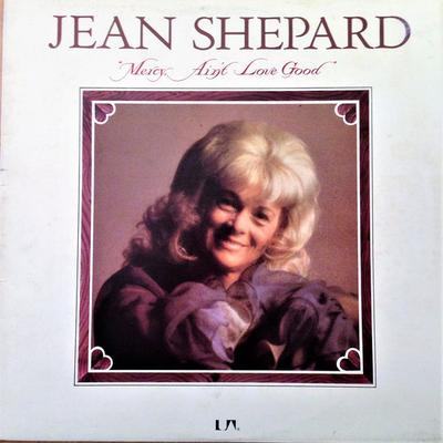 Płyta LP JEAN SHEPARD - Mercy Ain't Love Good UAS29974 United Artists  1976 UK Folk Używana