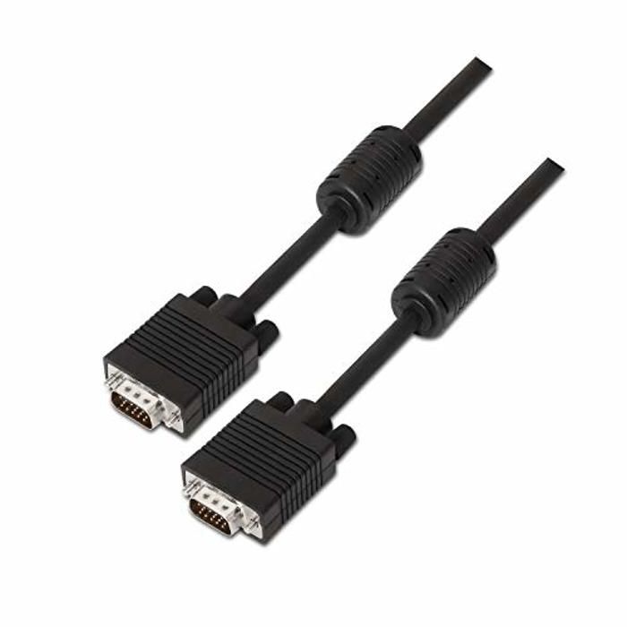 Câble SVGA - AISENS - A113 - 25 m - Double blindé - Ferrite - HDB15 mâle