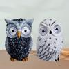 Owl Figurine Solar Lamp Display Pathway Light Multipurpose Miniature Figurine