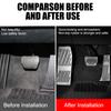 Aluminium Alloy Car Pedals Rest Silver For BMW X1 M3 E30 E36 E39 E46 E87 E90 E91 E92 E93 Car-Styling Fashion