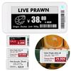 2,1 inch 2,9 inch Elektronisch Prijskaartje Kaart BT Versie met App Besturingssoftware TFT Scherm Elektronisch Papieren Module Eink Epaper
