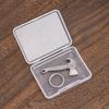 1pc Multifunctional Mini Portable Bottle Opener with Key Ring , Durable Metal EDC Tool for Camping, Hiking & Outdoor Adventures, Compact