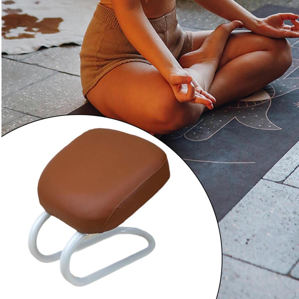 Kneeling Meditation Stool Chair Sturdy Ergonomic Compact Adults Comfortable Gift Seat