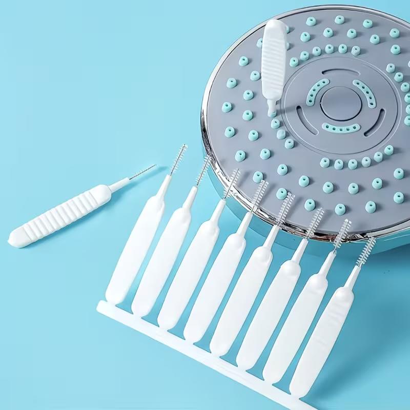 10pcs Shower Nozzle Cleaning Brush Set Multifunctional Crevice Cleaning Brush Anti Clog Small Hole Cleaning Tool for Bathroom Kitchen Use