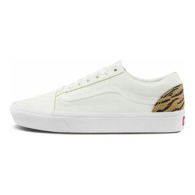 ComfyCush Old Skool Le Tigre Unisex Sneakers White Marshmallow Ceylon-Yellow VN0A3WMA4BS
