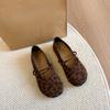 Round-toe Retro Soft-soled Shoes - Full-enclosed Women's Fall/winter Outerwear Flat Shoes Devotion