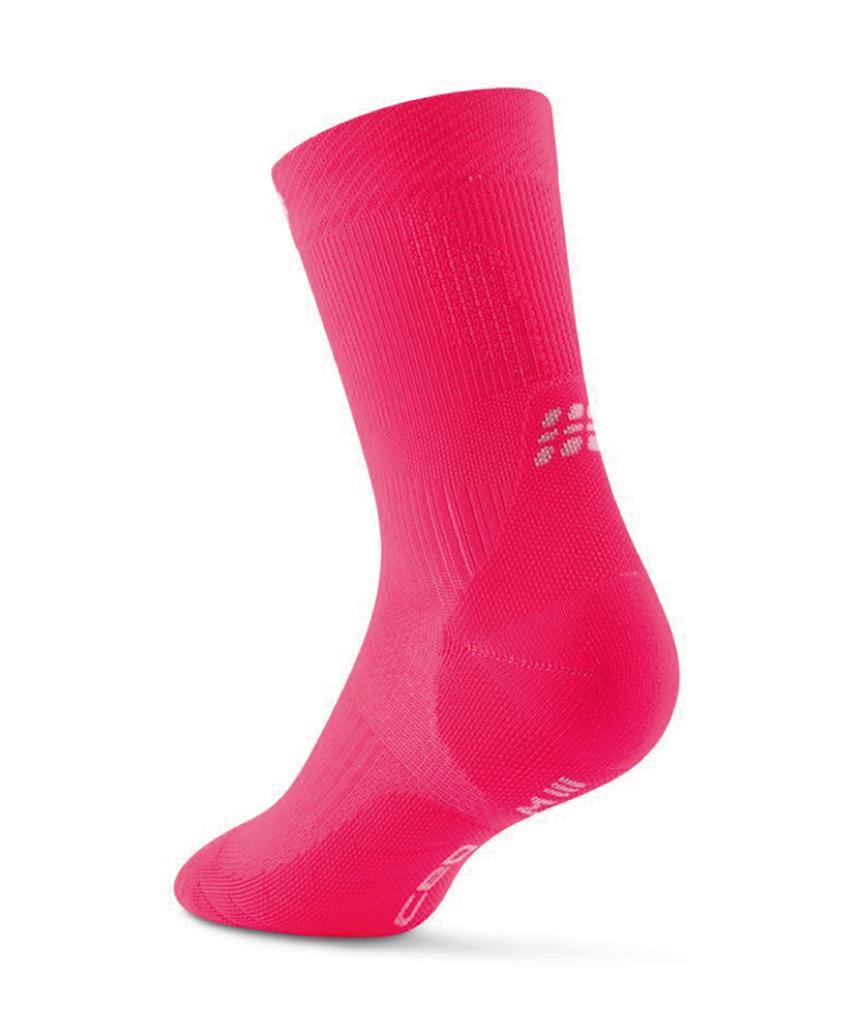 Ssiipi Cep Core Run Mid-Cut Socks V5 Pink Women'S