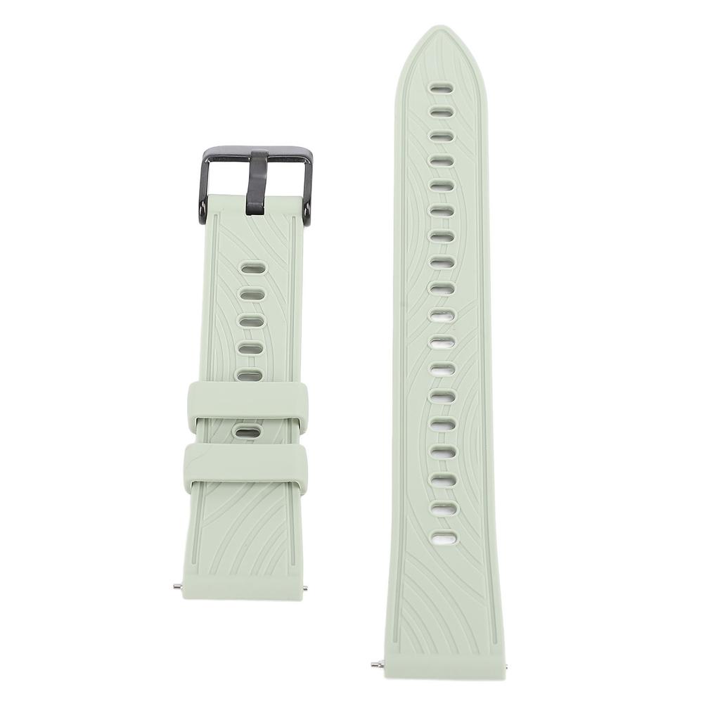 Watch Band for   Silicone Soft Breathable Quick Release Carved Smartwatch Replacement Band Strap for Men Women