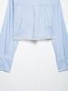 TAOP&ZA Spring/Summer Women's Lace Stripe Shirt Dress Pants Set