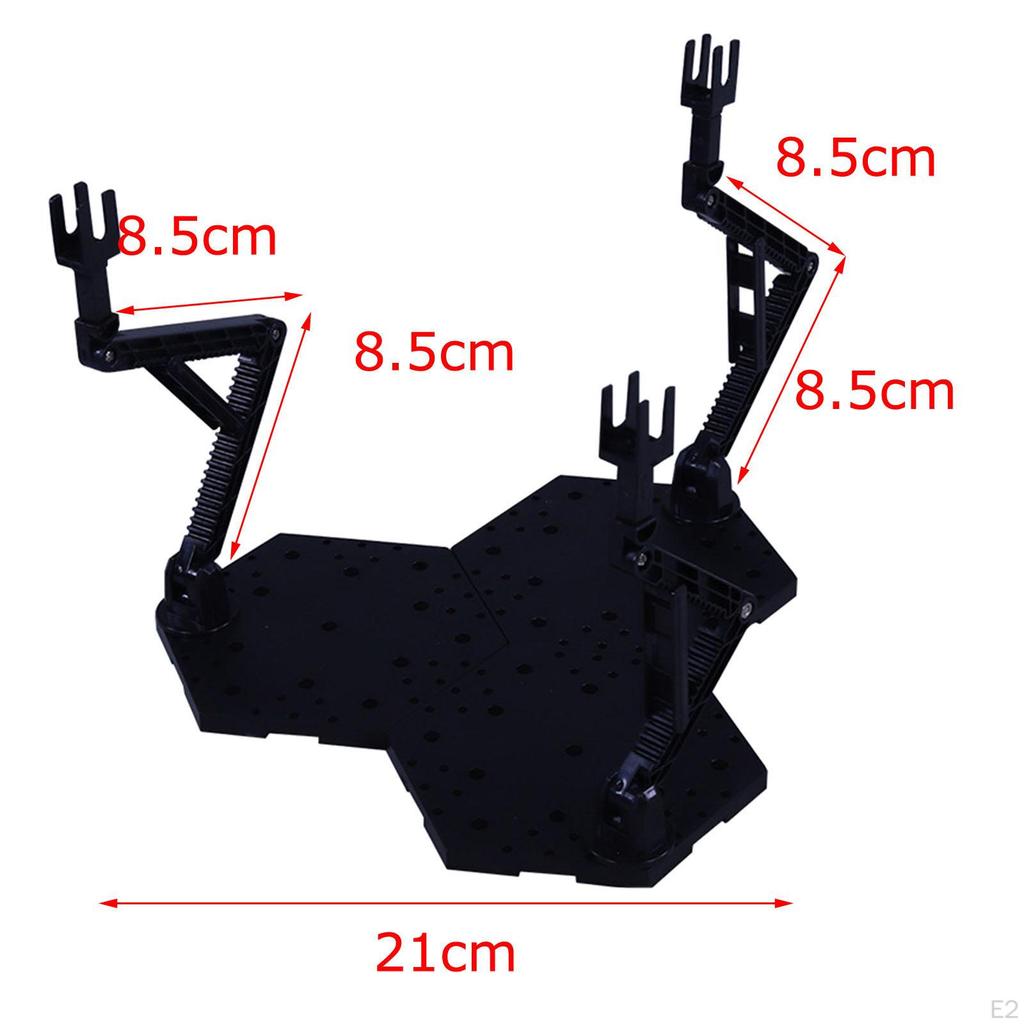 Action Figure Base, Doll Model Support Stand Bracket Hobby Display Holder for 1/100