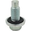 Engine Oil Drain Plug, 11562588 Oil Pan Drain Plug Bolt w/O-Ring Fits for GM Chevy Buick Cadillac