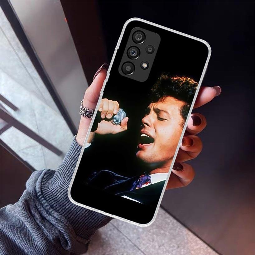 L-Luis M-Miguel Singer Phone Case For Samsung Galaxy A12 A52S A42 A32 A22 A51 A50 Note 20 Ultra 10 S10 Plus A71 A70 A31 A30 A10S