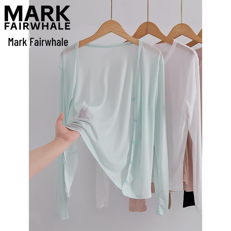 Mark Fairwhale Women's Lyocell Tencel Summer Knit Cardigan