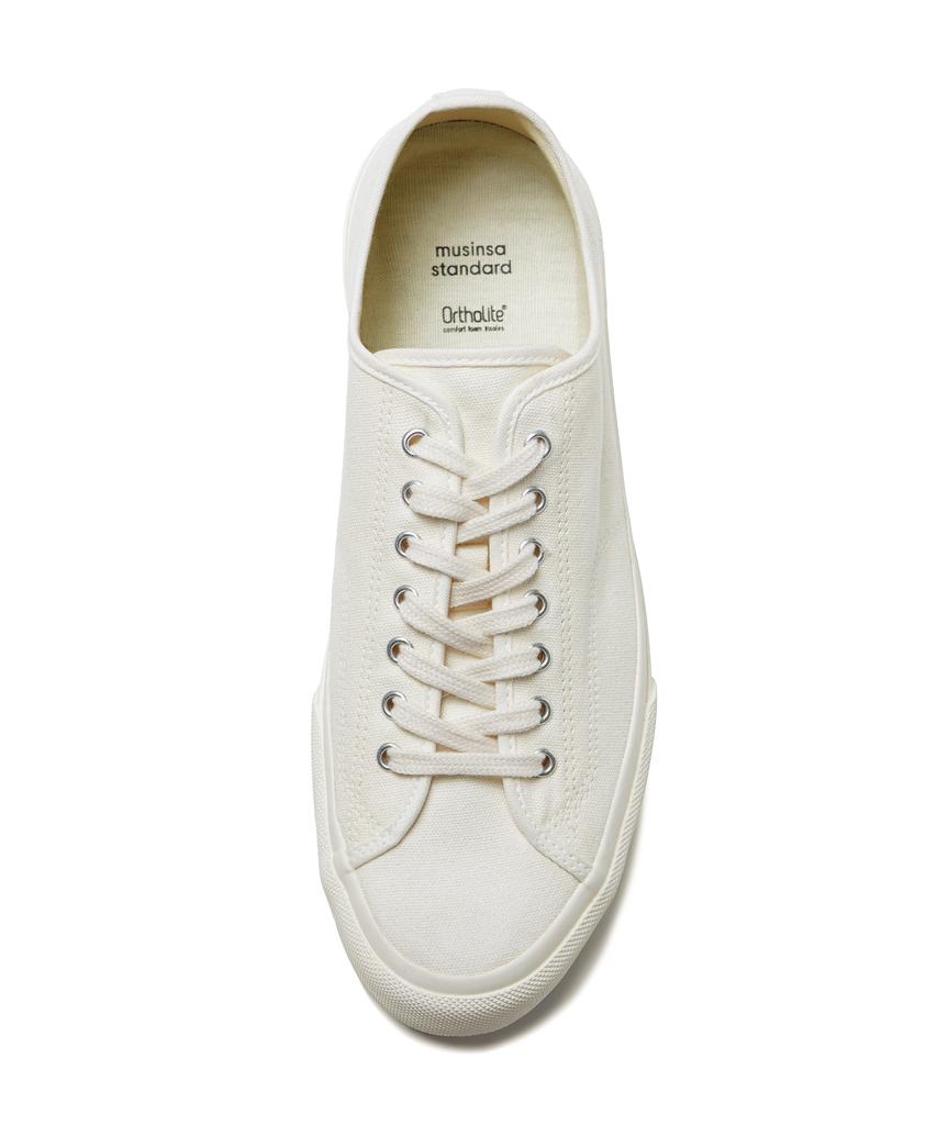 Musinsa Standard Canvas Vulcanized Sneakers [Off-White]