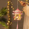 Lightweight DIY Craft Material Kit PVC Handheld Lantern Hanging LED Lantern  Spring Festival
