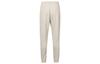 Adidas Solid Color Print Logo Thickened And Fleece Lined Elastic Cuff Knitted Sweatpants Men's Bauxite Brown HU1524