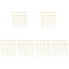 Sewroro Mini Zen Sand Rakes Miniatures 48 Pcs Zen Rake Mini Zen Garden Rakes Meditation Sand Desktop Sand Box Accessories Garden Rake Dining Table