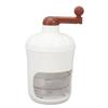 Hand Crank Ice Crusher Manual Shaved Ice Maker Machine Ice Shaver Snow Cone Machine