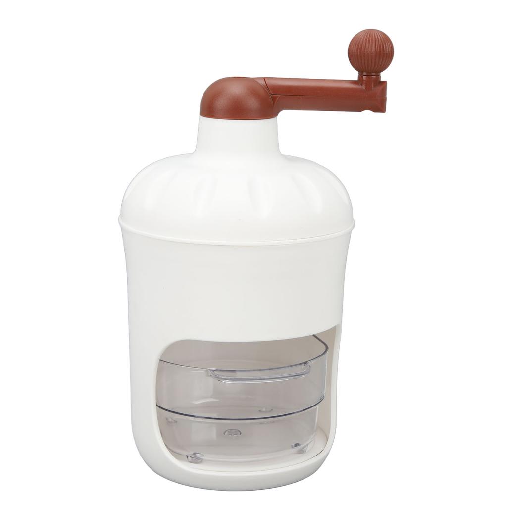 Hand Crank Ice Crusher Manual Shaved Ice Maker Machine Ice Shaver Snow Cone Machine
