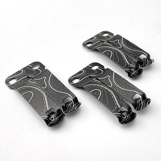 DCC Monoblock Holster Belt Clip with Mounting Screws Heavy Duty Metal Concealed Carry Holster Clip Sheath Clasp Attachment Accessories