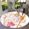 Nami Round Area Rug Carpet Rug For Living Room Bedroom Sofa Playroom Decor Nonslip Floor Mat
