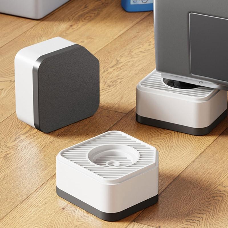 4Pcs Anti Vibration Pads for Washing Machine Washer Dryer Moving Walking Vibration Transfer Stabilizer Support Feet Mat