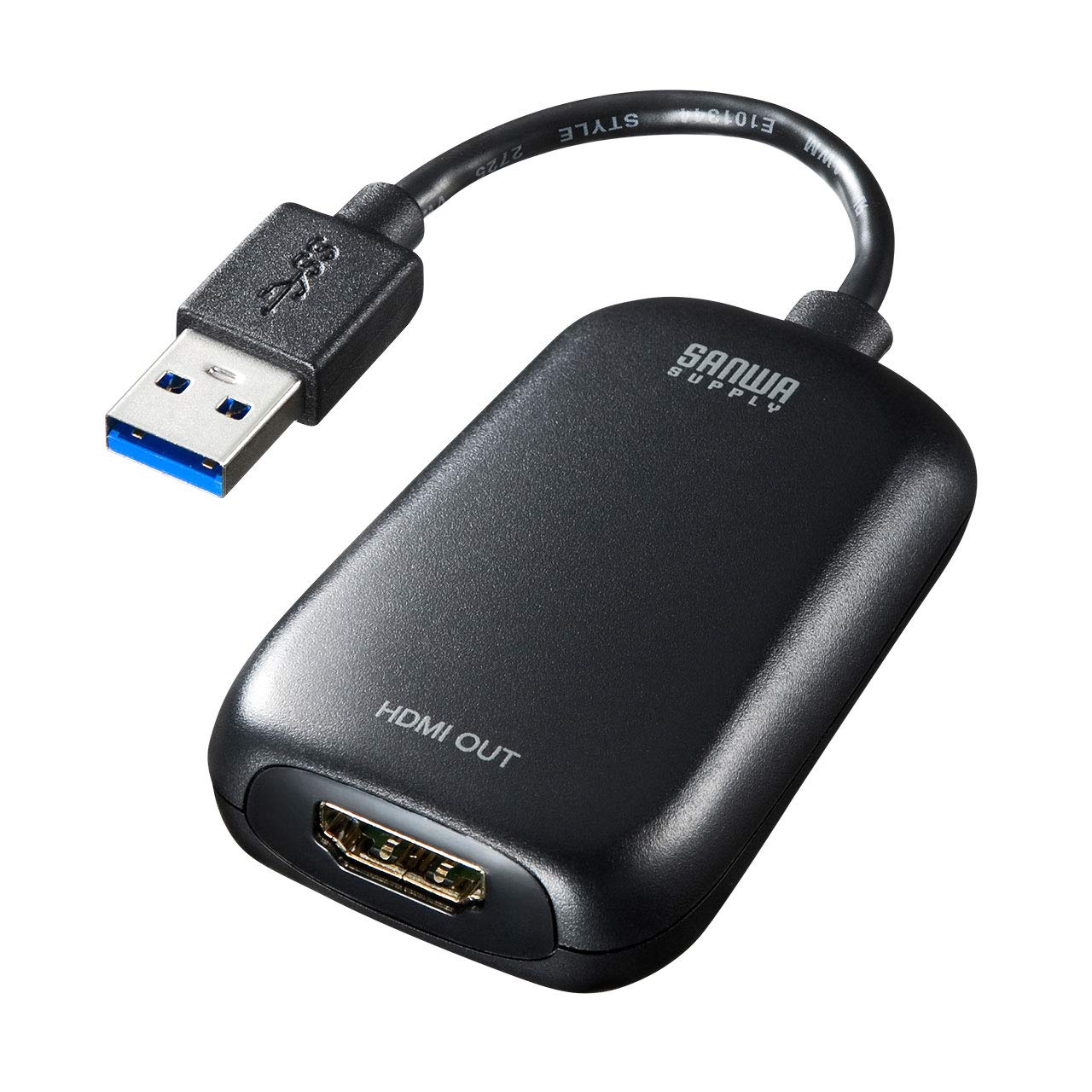 

Sanwa Supply display adapter USB3.0-HDMI (1080P compatible) USB-CVU3HD1