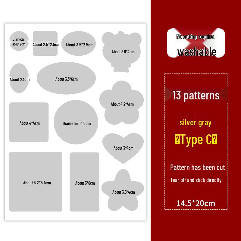16-Color Self-Adhesive Seamless Repair Patch for Clothes and Jackets