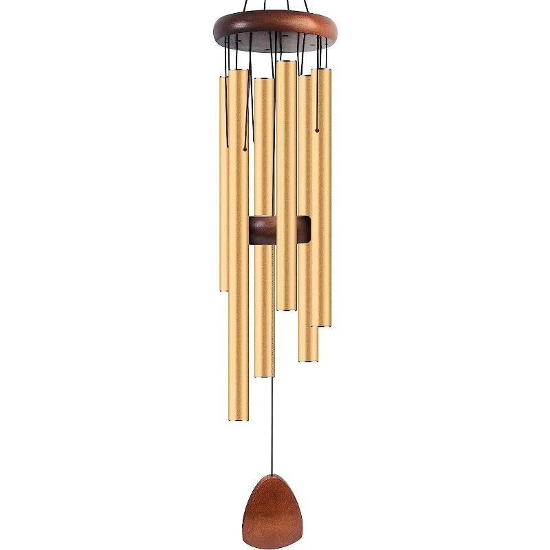 Large Aluminium Wind Chimes 37" Inches To Create A Zen Atmosphere for Outdoor,Garden,Patio Decoration with Wind Catcher Gifts