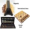 Brangdy Portable Magnetic Wooden Chess Set
