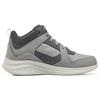 Skechers 3.0 Synthetic Leather Trendy Mid-Top Casual Shoes Men Casual Shoes Gray 232407-GRY