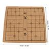 Aluminum Alloy Xiangqi Chinese Chess Set Portable Chinese Chess Set with Folding Board