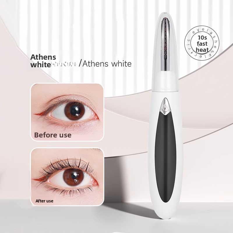 

Electric ironing eyelash curling device, ironing clip, electric heating, self-charging model, long-lasting setting eyelash curling device