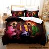 Jeff and Jane Creepypasta Bedding Set Single Twin Full Queen King Size Bed Set Adult Kid Bedroom Duvetcover Sets Anime
