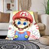 1pcSuper Mario Plush Blanket - Soft and Comfortable, Suitable for All Seasons, Perfect Gift IdeaB0608m