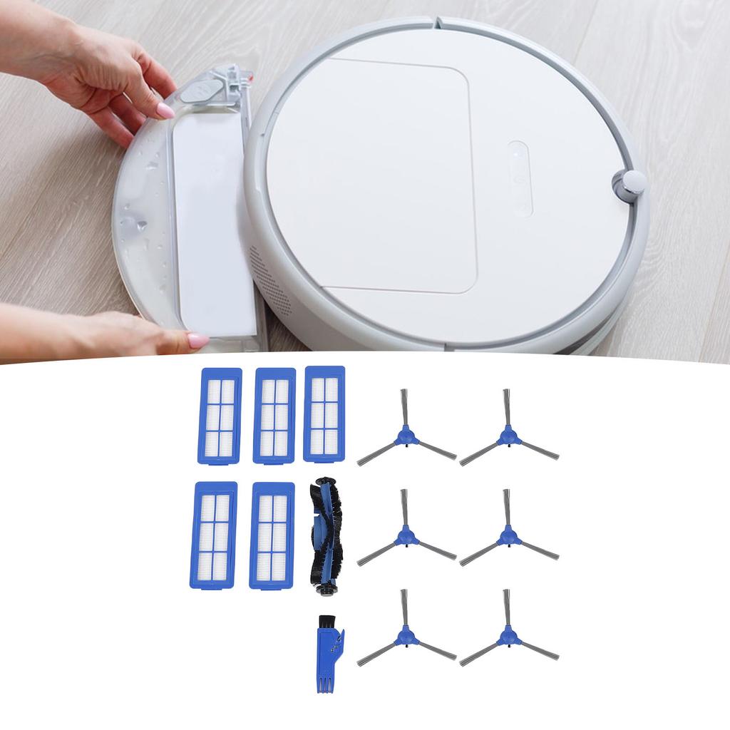 Replacement Parts for G10 G20 G30 11S Max Vacuum Cleaner Includes 5 Filters 6 Side Brushes 1 Roller Brush 1 Cleaning Brush