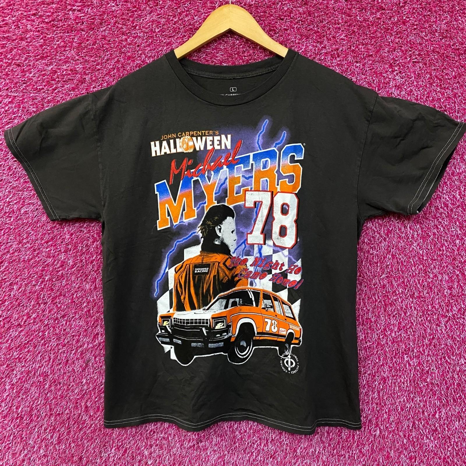 John Carpenter s Halloween Michael Myers Racing 78 T-Shirt 4XL
