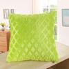 1Pc Plush Thick Lattice Pattern Sofa Pillowcase Soft Cushion Covers 43x43CM Couch Pillow