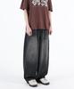 UMM Balloon Fit Snap-Wide Washed Denim Pants 3 Colors