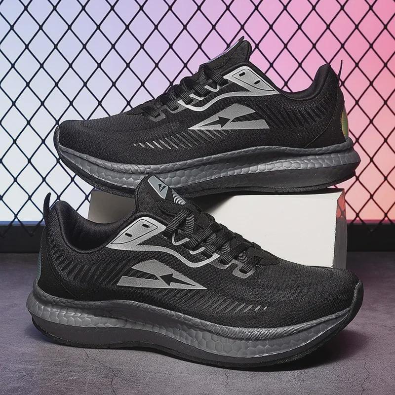 Men's 4E Wide Running Shoes with Enhanced Shock Absorption, Ultra-Lightweight, Breathable, Non-Slip, and Ultra-Soft for Summer