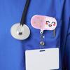 Retractable Badge Holder ID Reel Clip Card Holders Nurse Style A