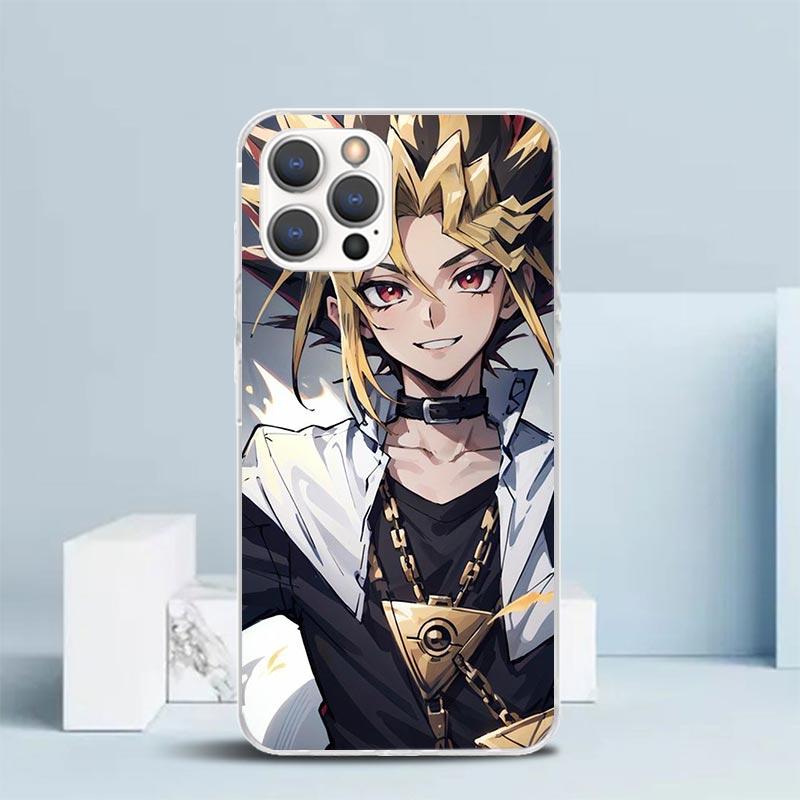 Yu-Gi-Oh! Anime Soft Cover for iPhone 16 17 Air 15 14 Pro Max 16E Phone Case 13 Mini 12 11 7 SE 8 Print Pattern Fit Cases 16 17