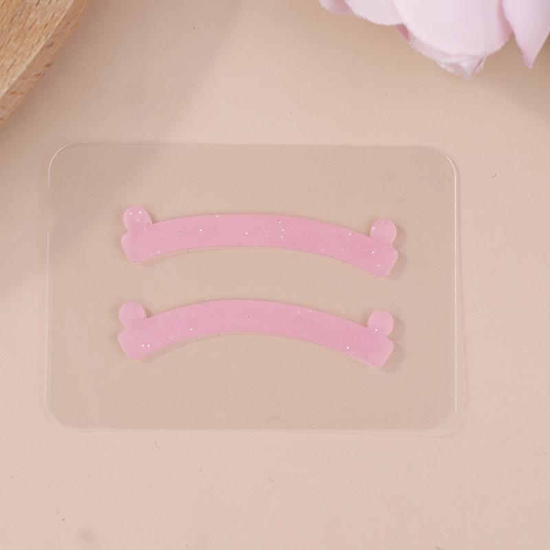 

1 пара полосок для ламинирования ресниц из силикона, многоразовые бигуди для завивки ресниц, подушечки-щитки для ламинирования ресниц, компенсатор, инструменты для макияжа розовый