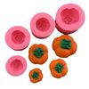 Silicone Mold Canele Shaped Candle Mold Handmade Baking Mold Cake Persimmon