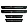 Carbon Fiber Car Sticker Threshold Protection Strip Waterproof Protective Film For Peugeot 208 3008 308 2008 207 107 508 607 106