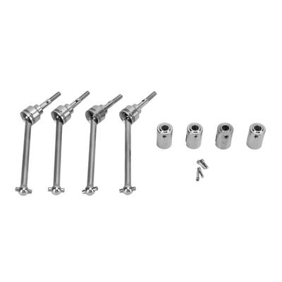 RC Front Rear Drive Transmission Shaft Steel Driveshaft Set with Drive Shaft Cup for Traxxas 1 10 MAXX 2.0 RC Cars