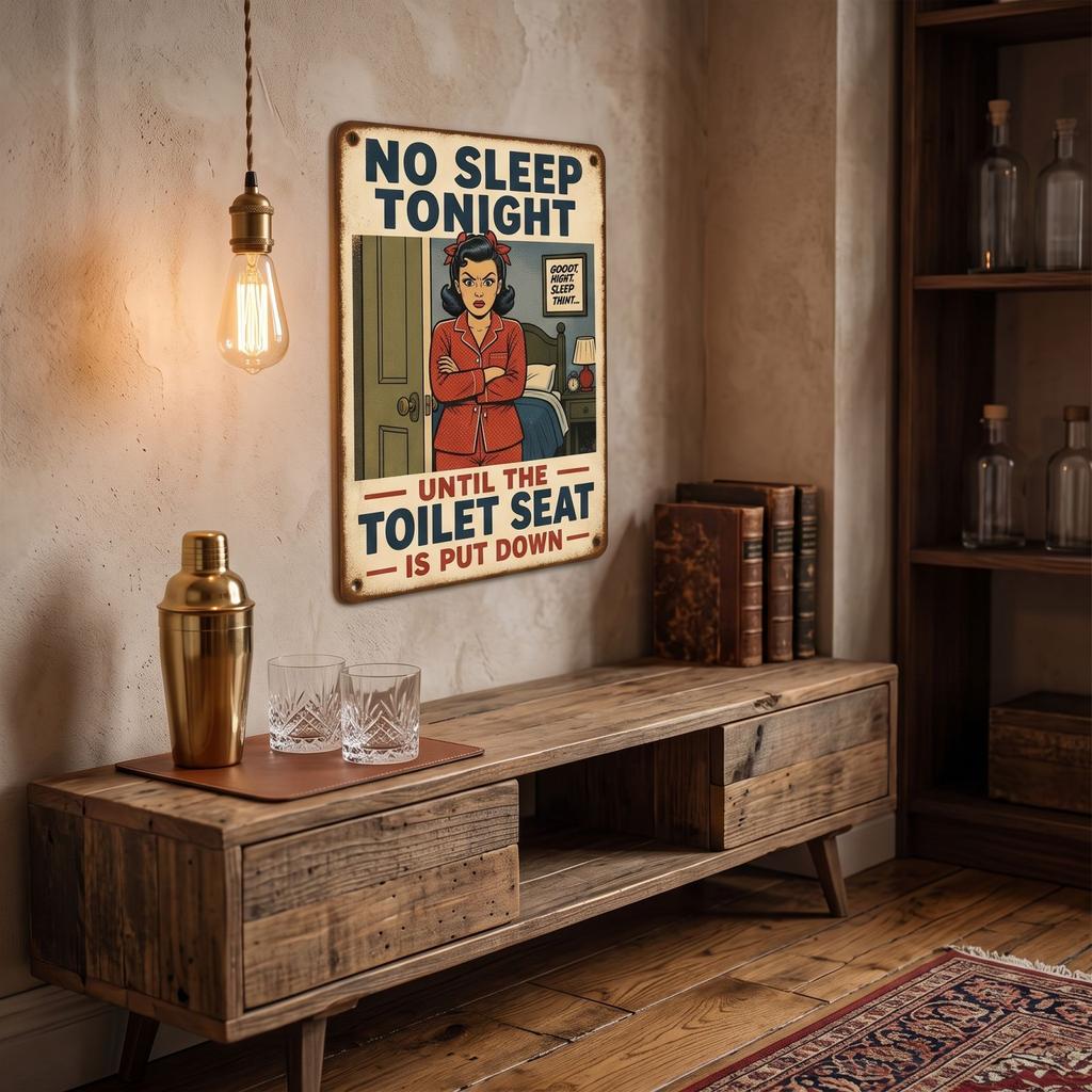 Vintage Sign Retro Print Decorative Wall