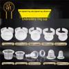 Disposable Microblading & Eyelash Extension Ring Cups, 100 Pieces