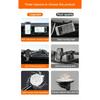 Universal Dashboard Car Phone Holder Multi-Functional 360 Rotating GPS Navigation Air Vent Mount Sucker Bracket Car Phone Mount