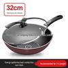UTO Diamant verfeinerter Eisen Wok